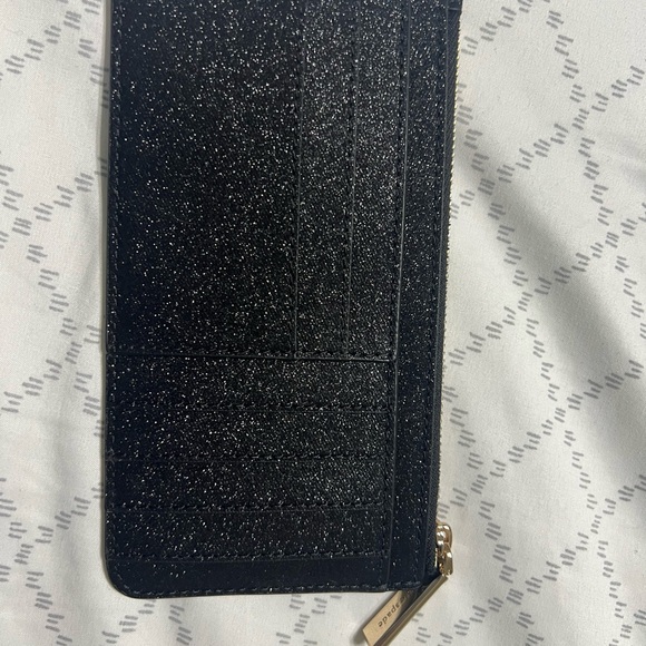 Kate Spade Black Glitter Card Holder - Picture 5 of 5